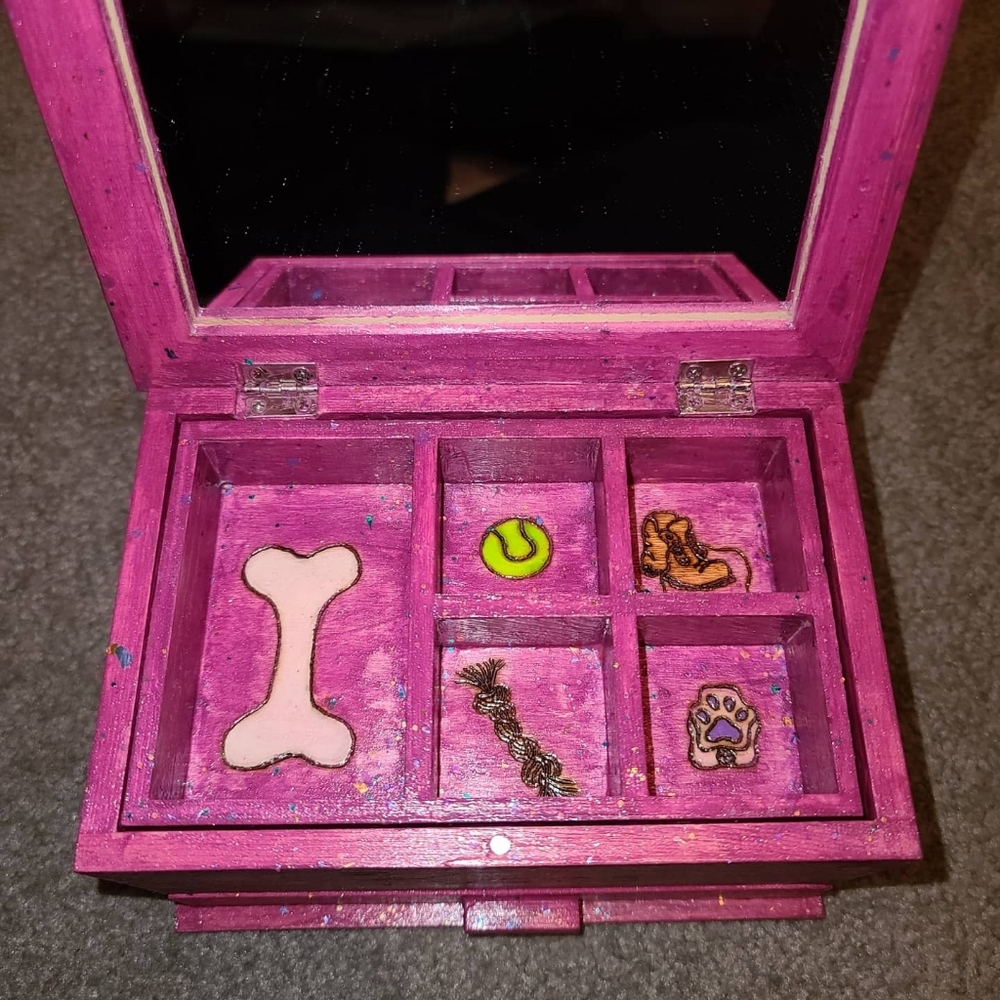 Handcrafted Jewelry Box - Picture 4 of 7